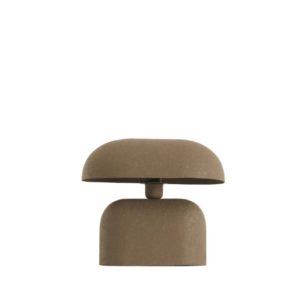 Light & Living Tafellamp 34x21x30 cm TODD mat donker bruin
