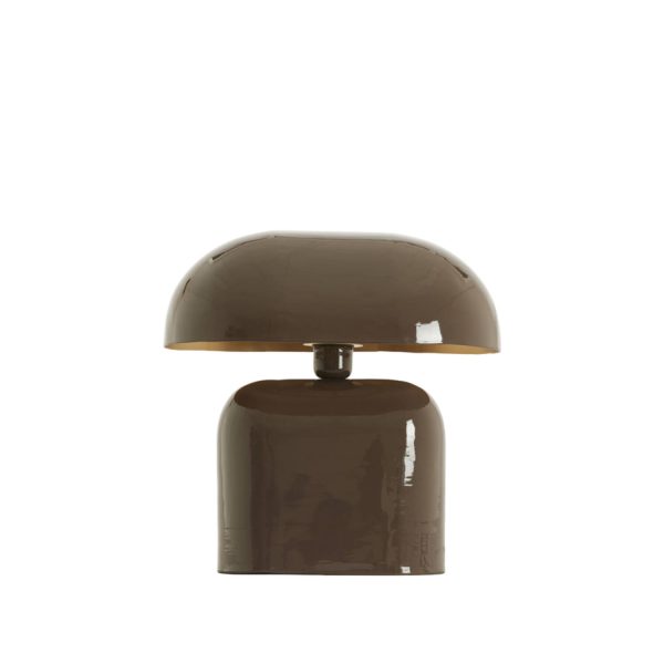 Light & Living Tafellamp 37x26x37 cm TODD glans donker bruin