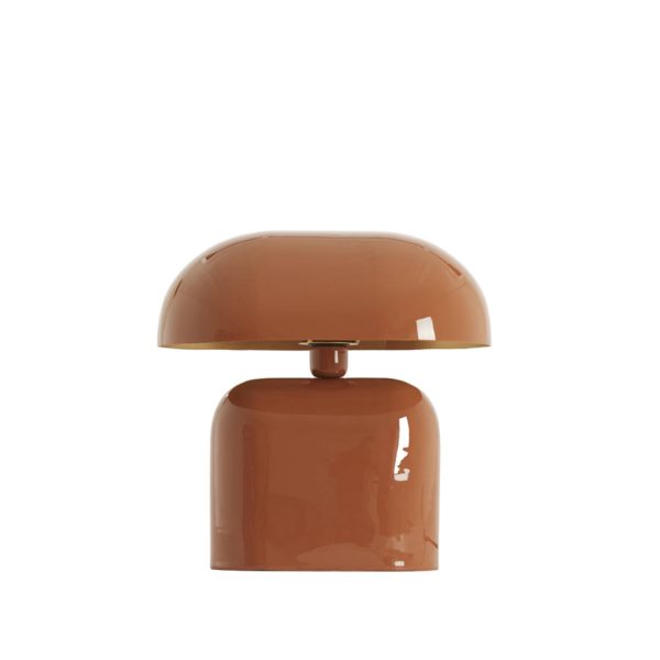 Light & Living Tafellamp 37x26x37 cm TODD glans donker oranje