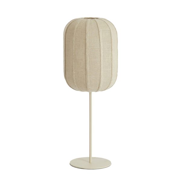 Light & Living Tafellamp Ø25x70 cm SOLUNE linnen naturel+zand