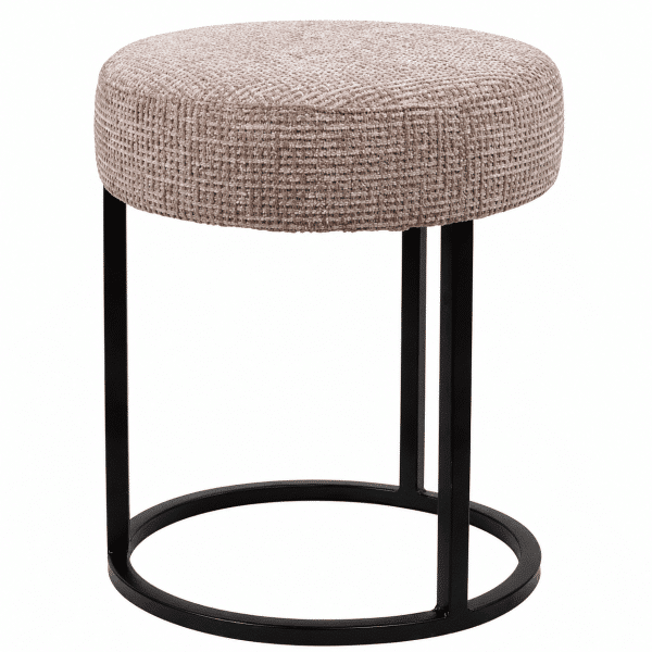 Nijwie MySons Escabel hocker - Ø40 - Coco - Pale 200 - Unique Collection