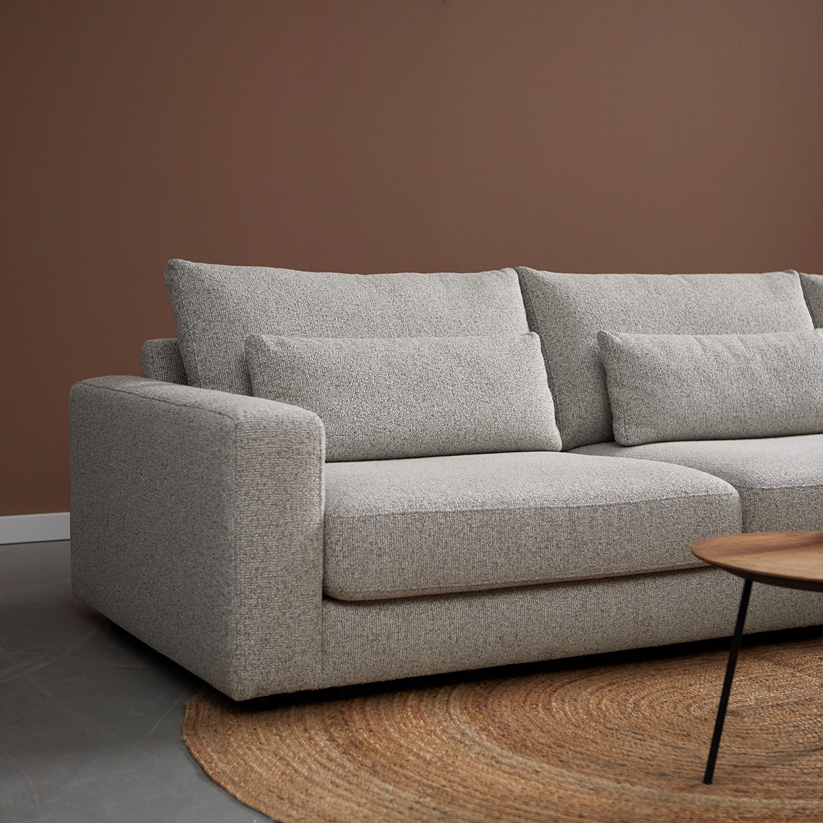 PEPP COMO met ronde chaise longue rechts