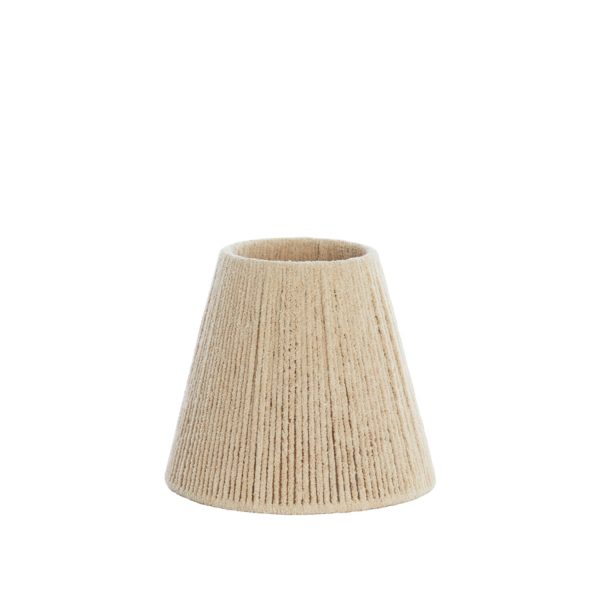 Light & Living Kap drum 35-20-30 cm MEDANA chenille crème