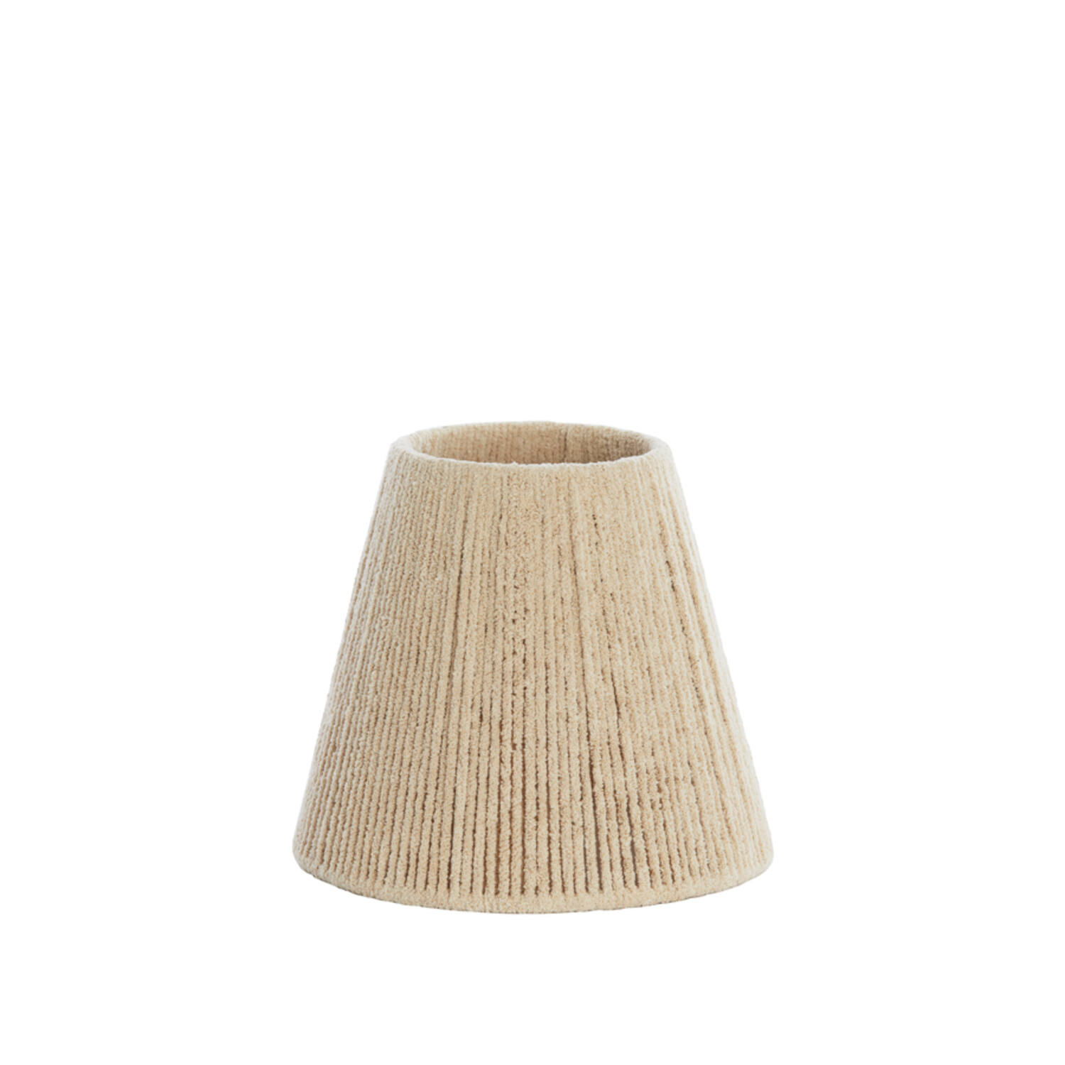 Light & Living Kap drum 35-20-30 cm MEDANA chenille crème