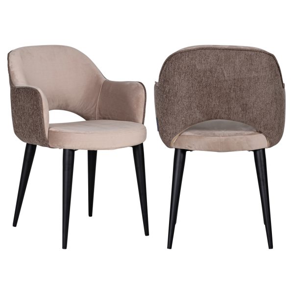 Richmond Interiors Eetkamerstoel Giovanna alaska stone