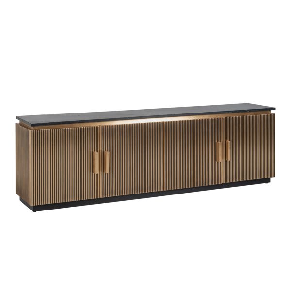 Richmond Interiors TV-meubel Ironville gold