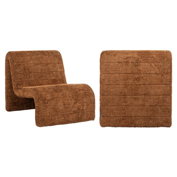 Richmond Interiors Lounge stoel Kelly lovely cinnamon