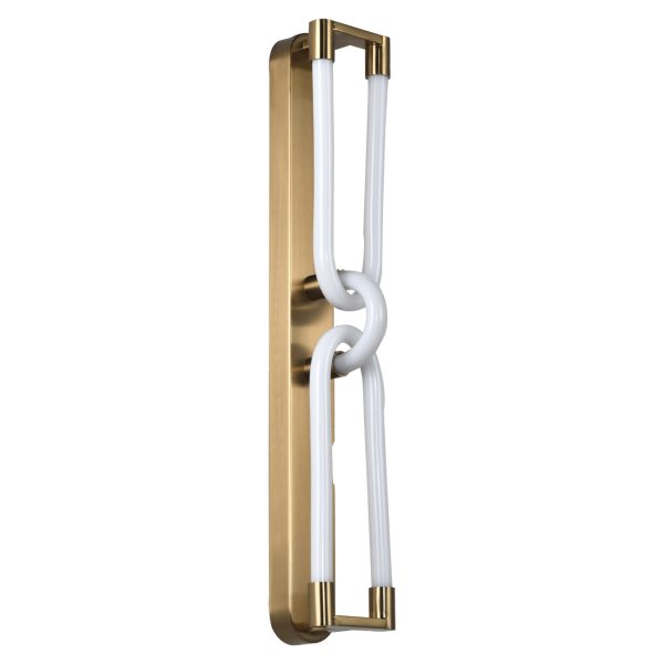 Richmond Interiors Wandlamp Lysa brushed gold