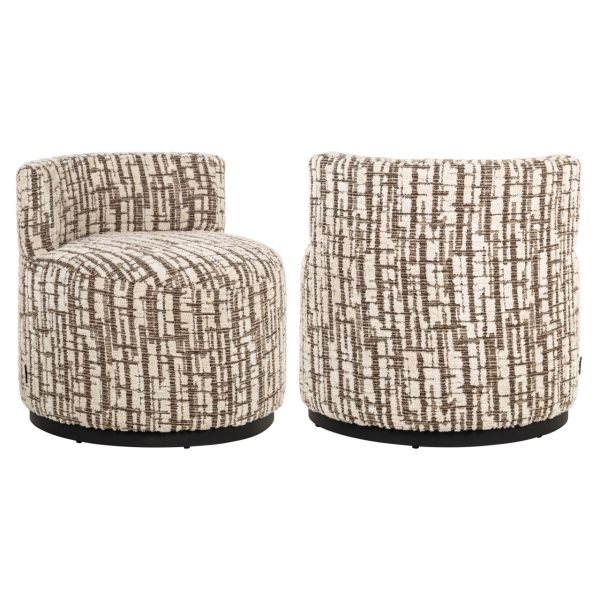 Richmond Interiors Lounge stoel Franny cream