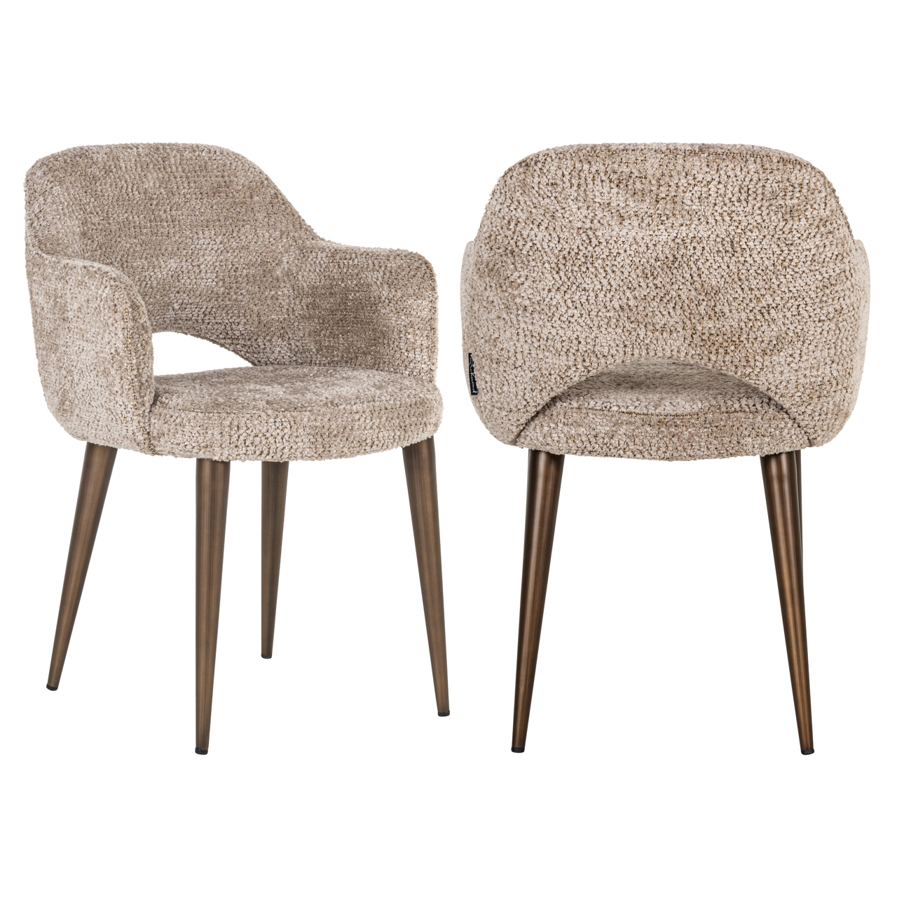 Richmond Interiors Eetkamerstoel Delphina lovely nature fire retardant