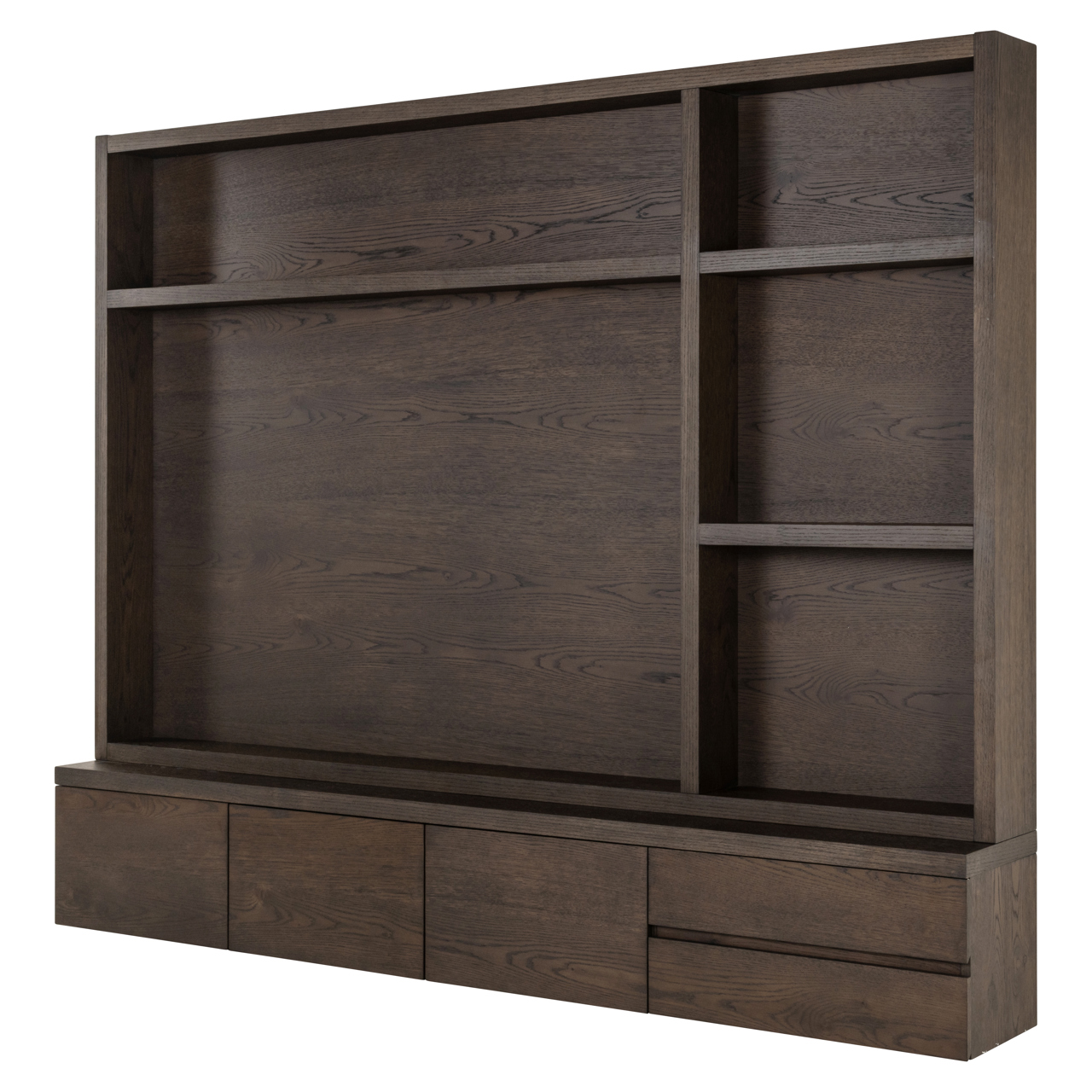 Richmond Interiors TV-meubel Lachance brown 3-doors 2-drawers