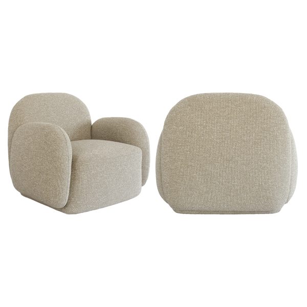 Richmond Interiors Lounge stoel Roxy lodge beige