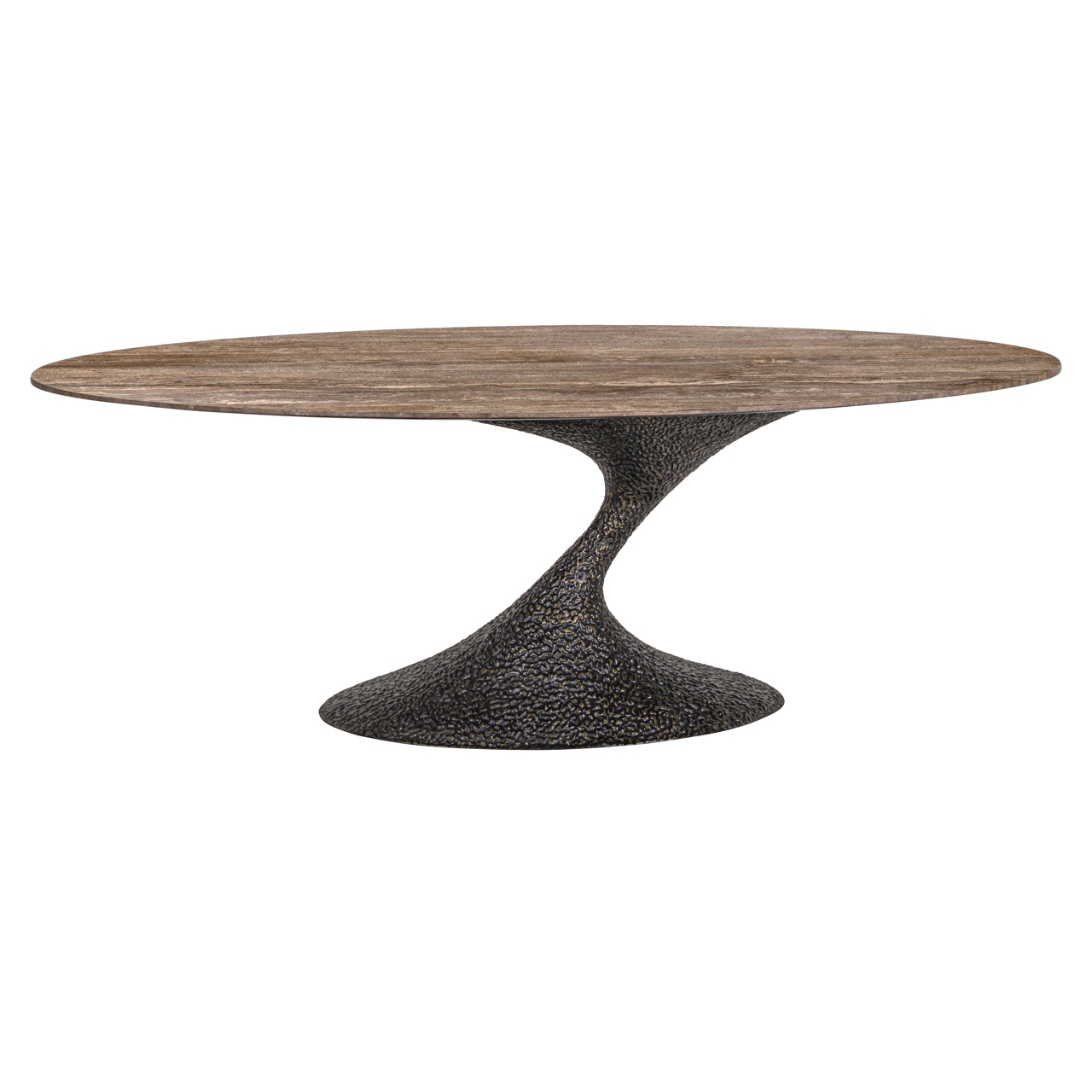 Richmond Interiors Eettafel Russo ash brown oval 235