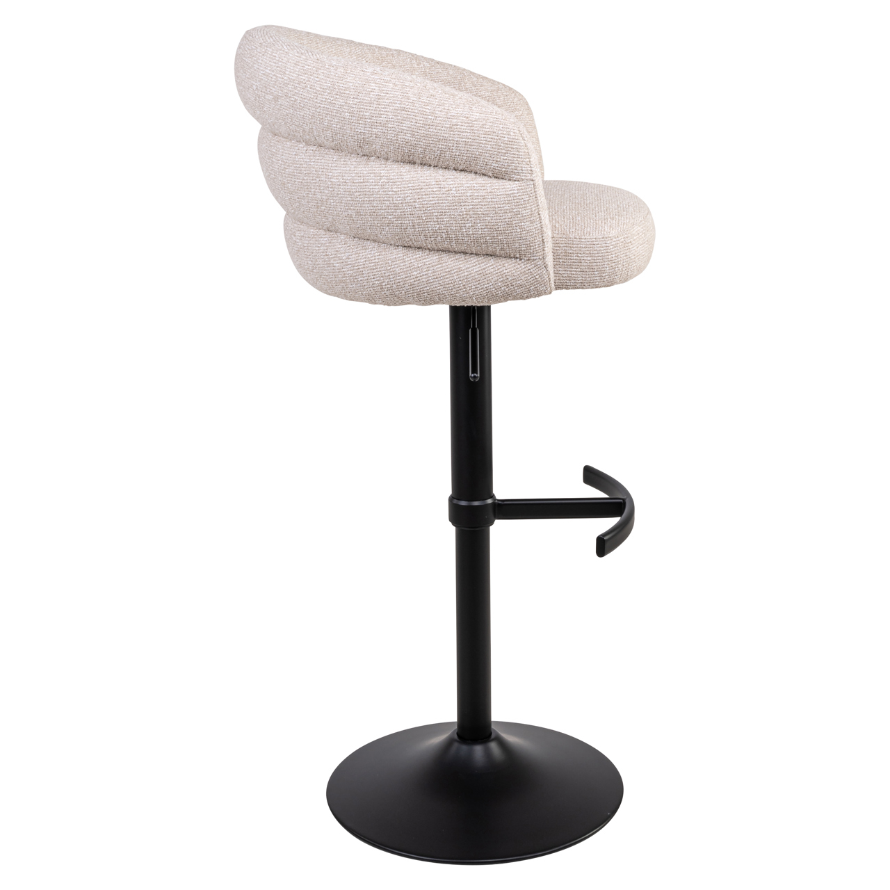 Richmond Interiors Barstoel Nikki biscotti swivel fire retardant