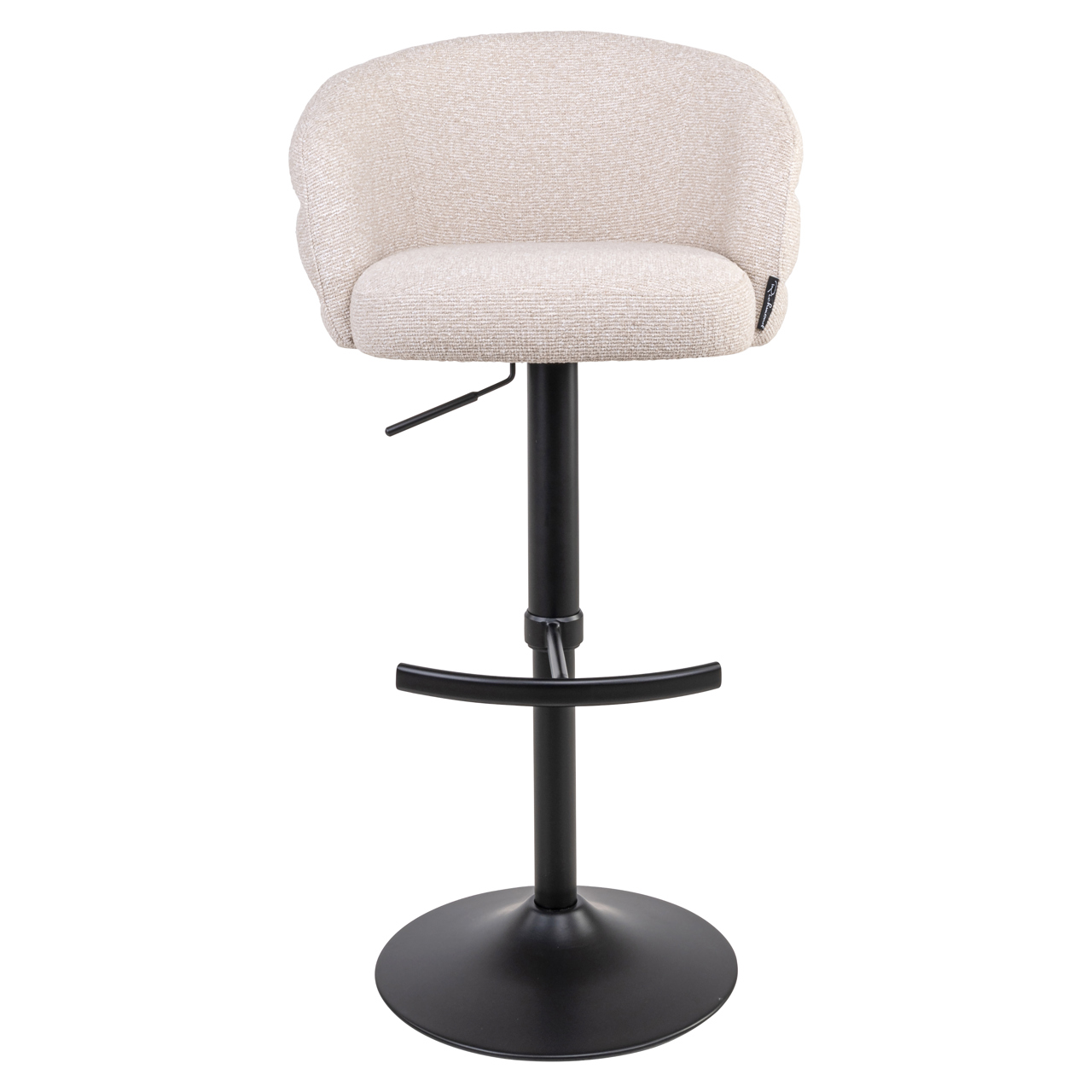 Richmond Interiors Barstoel Nikki biscotti swivel fire retardant