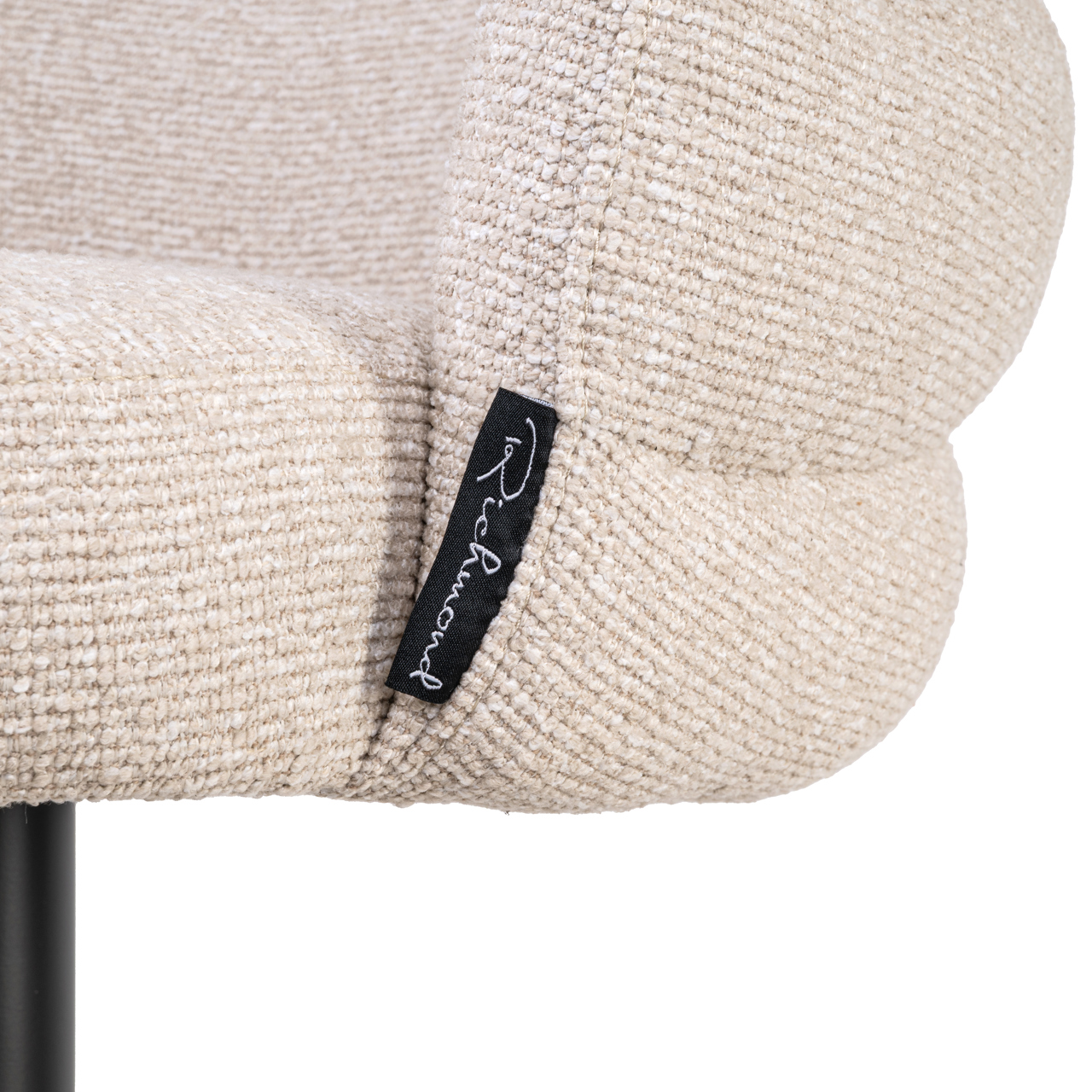 Richmond Interiors Barstoel Nikki biscotti swivel fire retardant