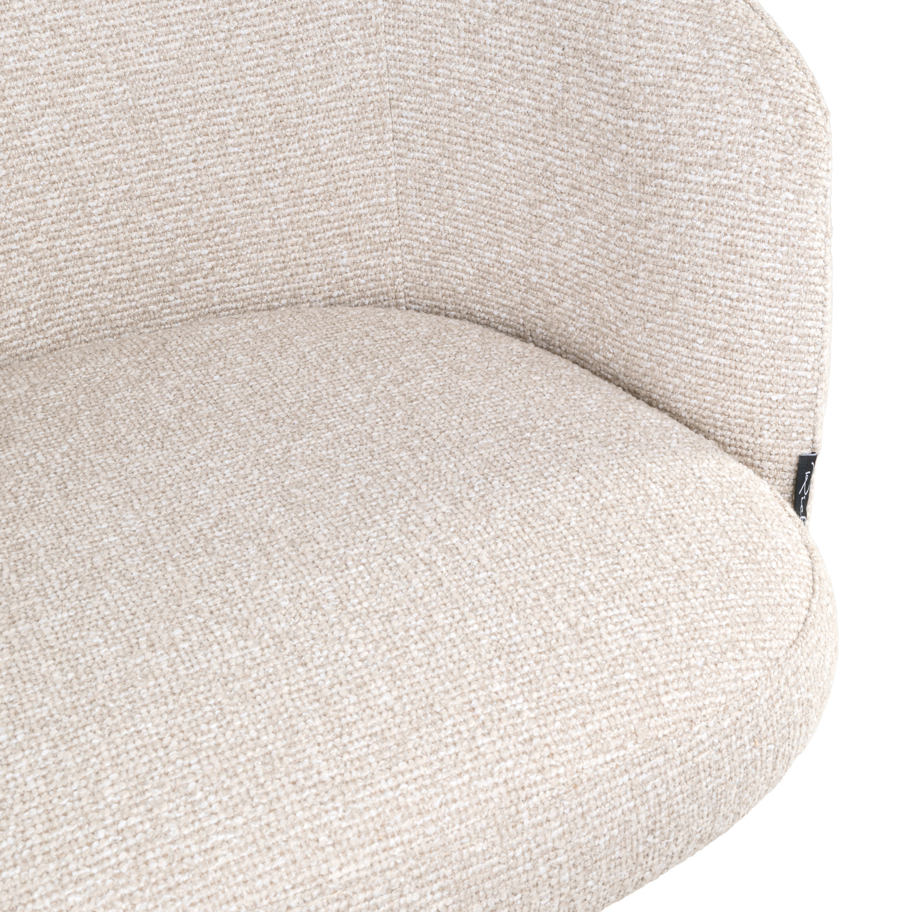 Richmond Interiors Barstoel Nikki biscotti swivel fire retardant