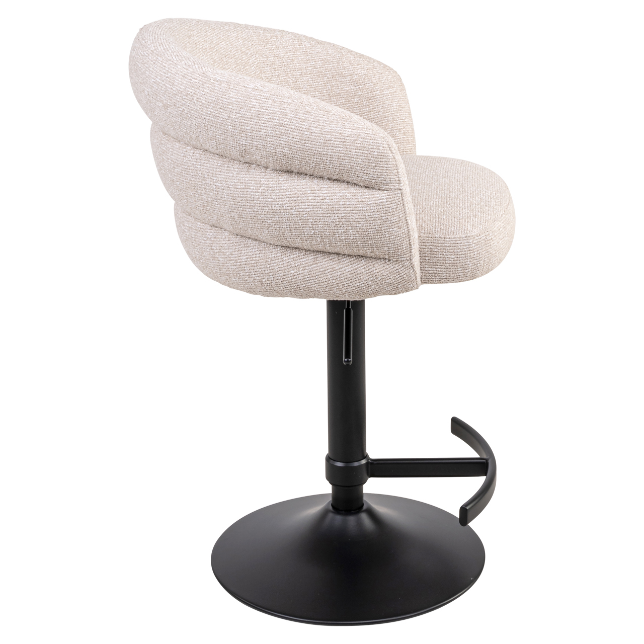 Richmond Interiors Barstoel Nikki biscotti swivel fire retardant