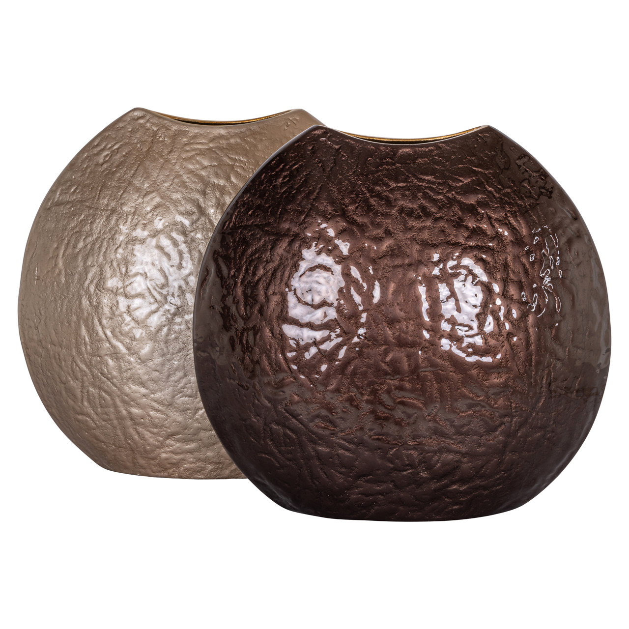 Richmond Interiors Vaas Jony dark brown