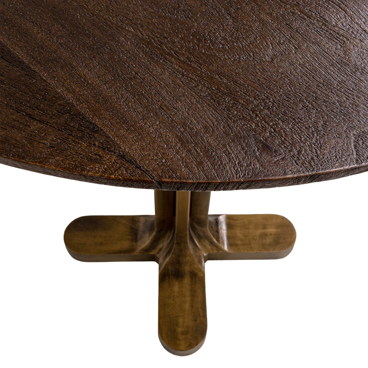 Richmond Interiors Bistrotafel Revelin dark brown 75Ø