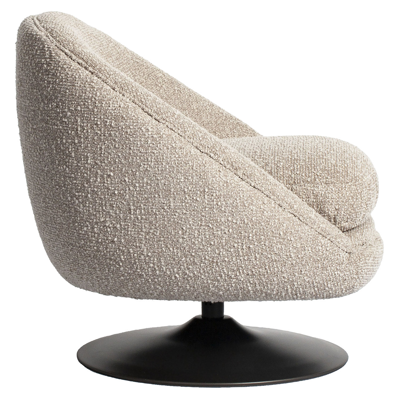 Richmond Interiors Lounge stoel Nodo natural chunky swivel