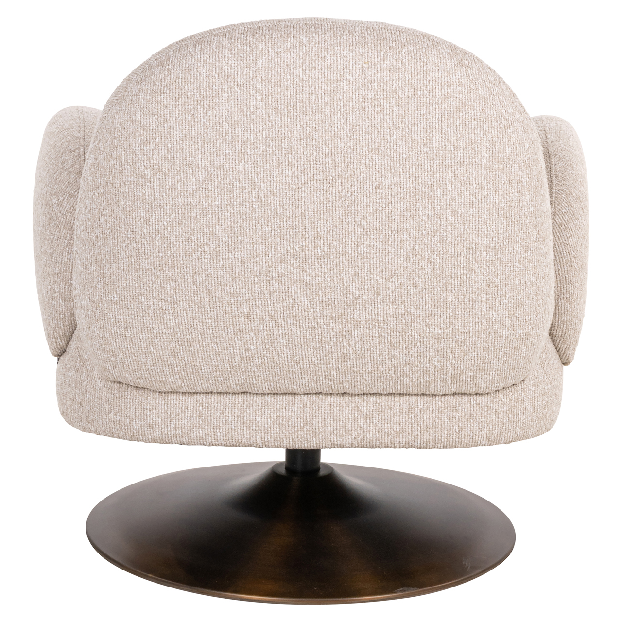 Richmond Interiors Lounge stoel Kagney biscotti swivel