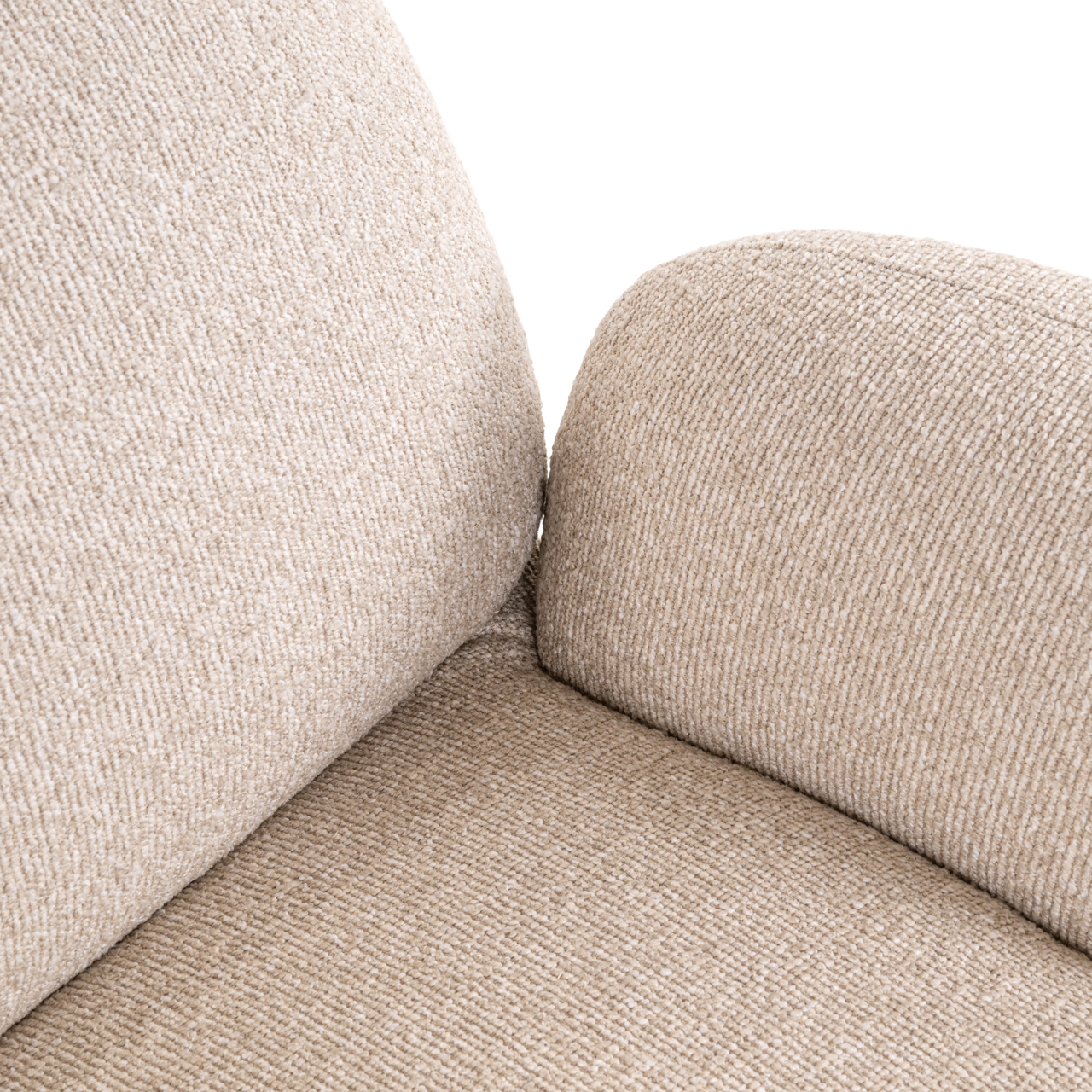 Richmond Interiors Lounge stoel Kagney biscotti swivel
