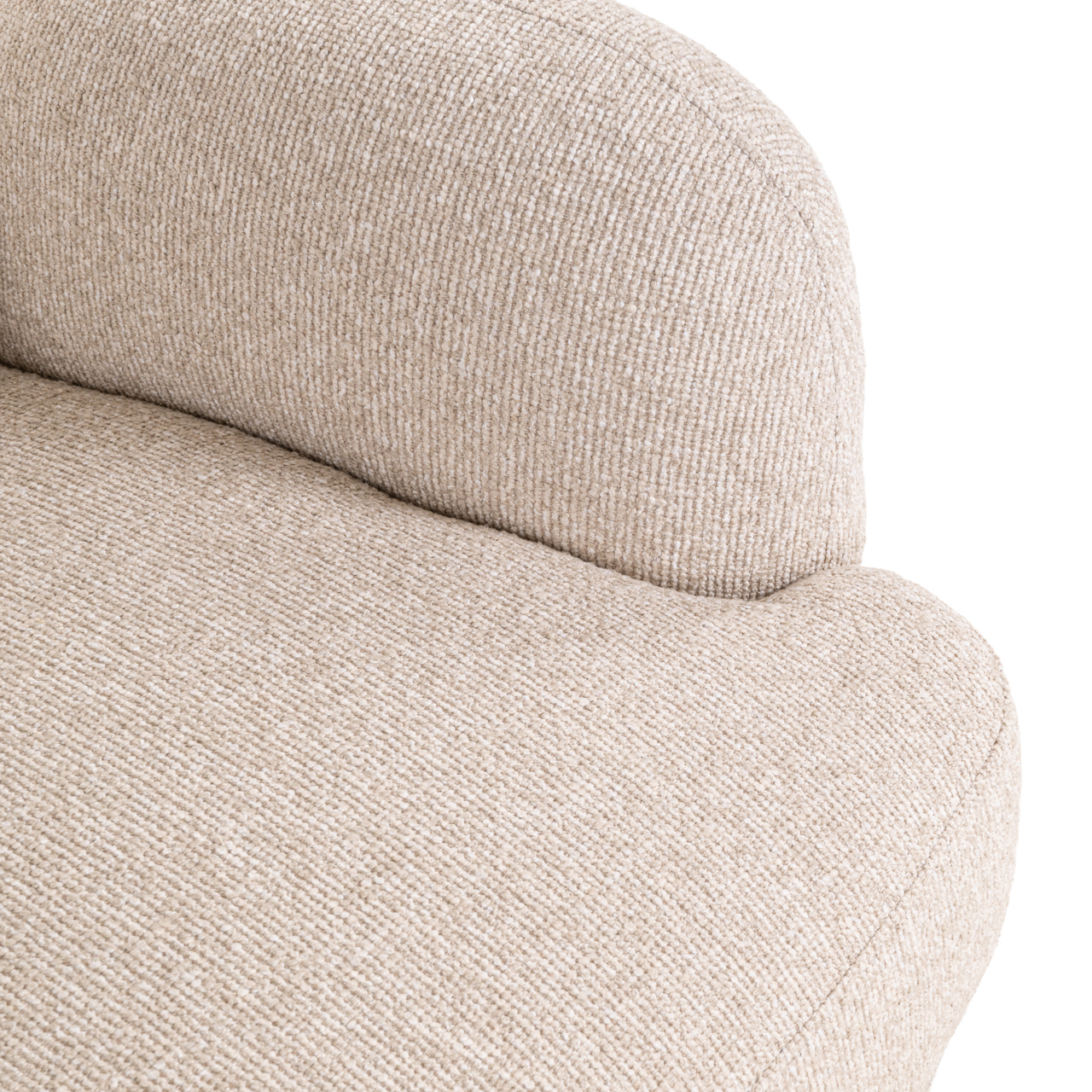 Richmond Interiors Lounge stoel Kagney biscotti swivel