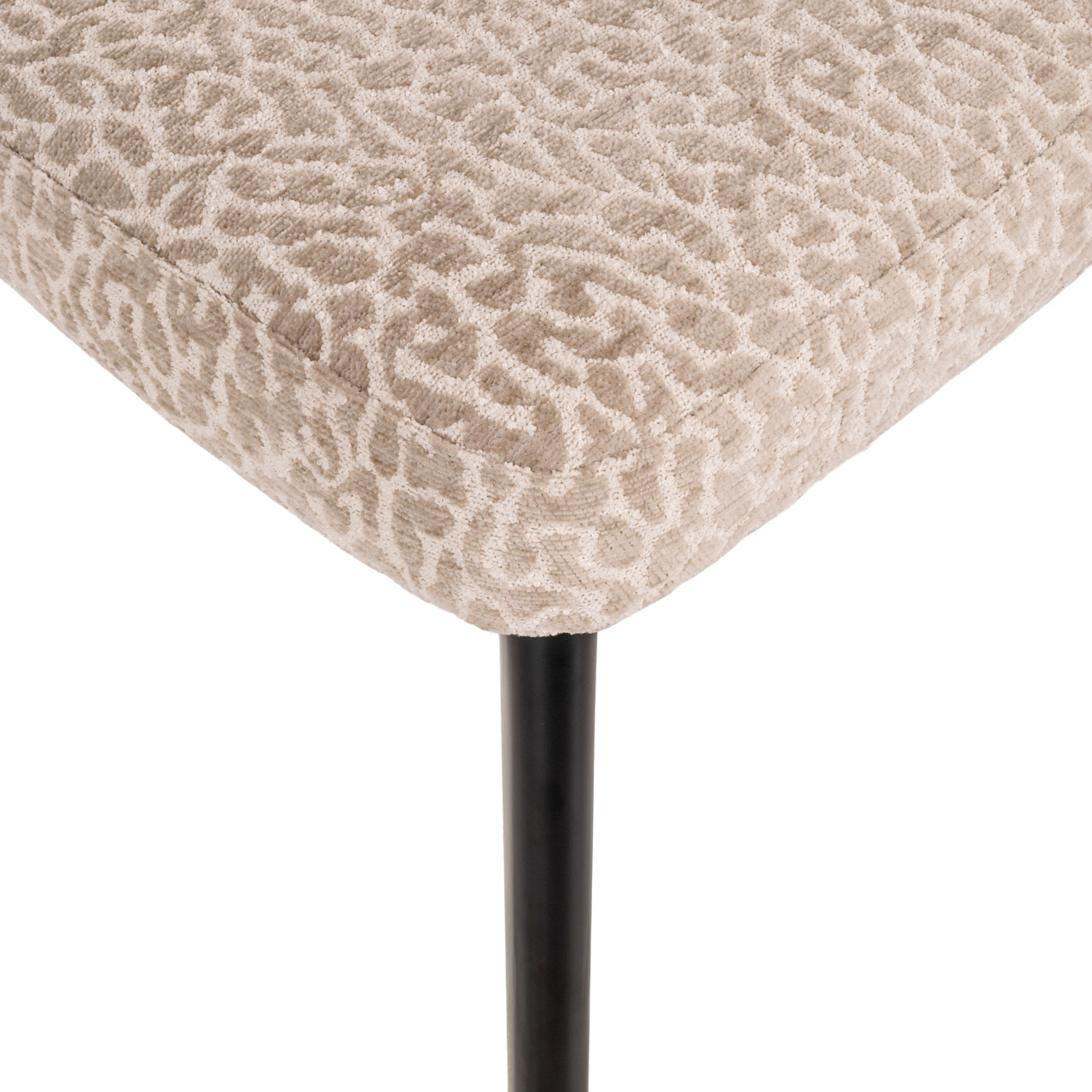 Richmond Interiors Eetkamerstoel Zeno beige leopard