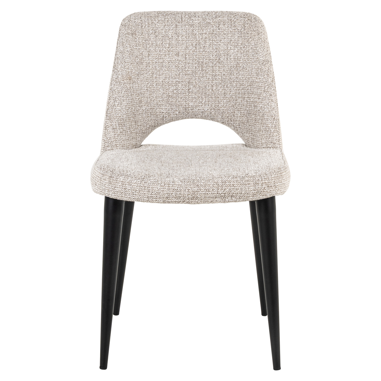 Richmond Interiors Eetkamerstoel Tabitha natural fancy fire retardant (Set of 2)