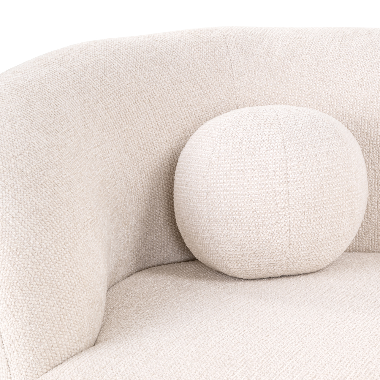 Richmond Interiors Bank Emma cream fancy chaise longue
