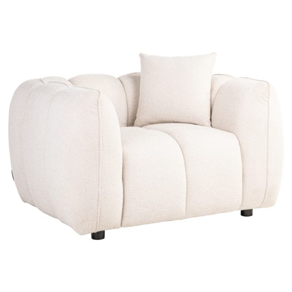 Richmond Interiors Lounge stoel Jezebel cream fancy