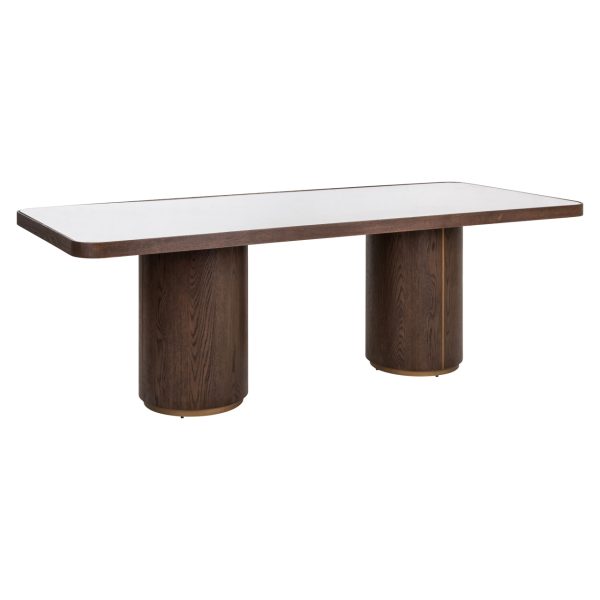 Richmond Interiors Eettafel Willox beige 235 including glass