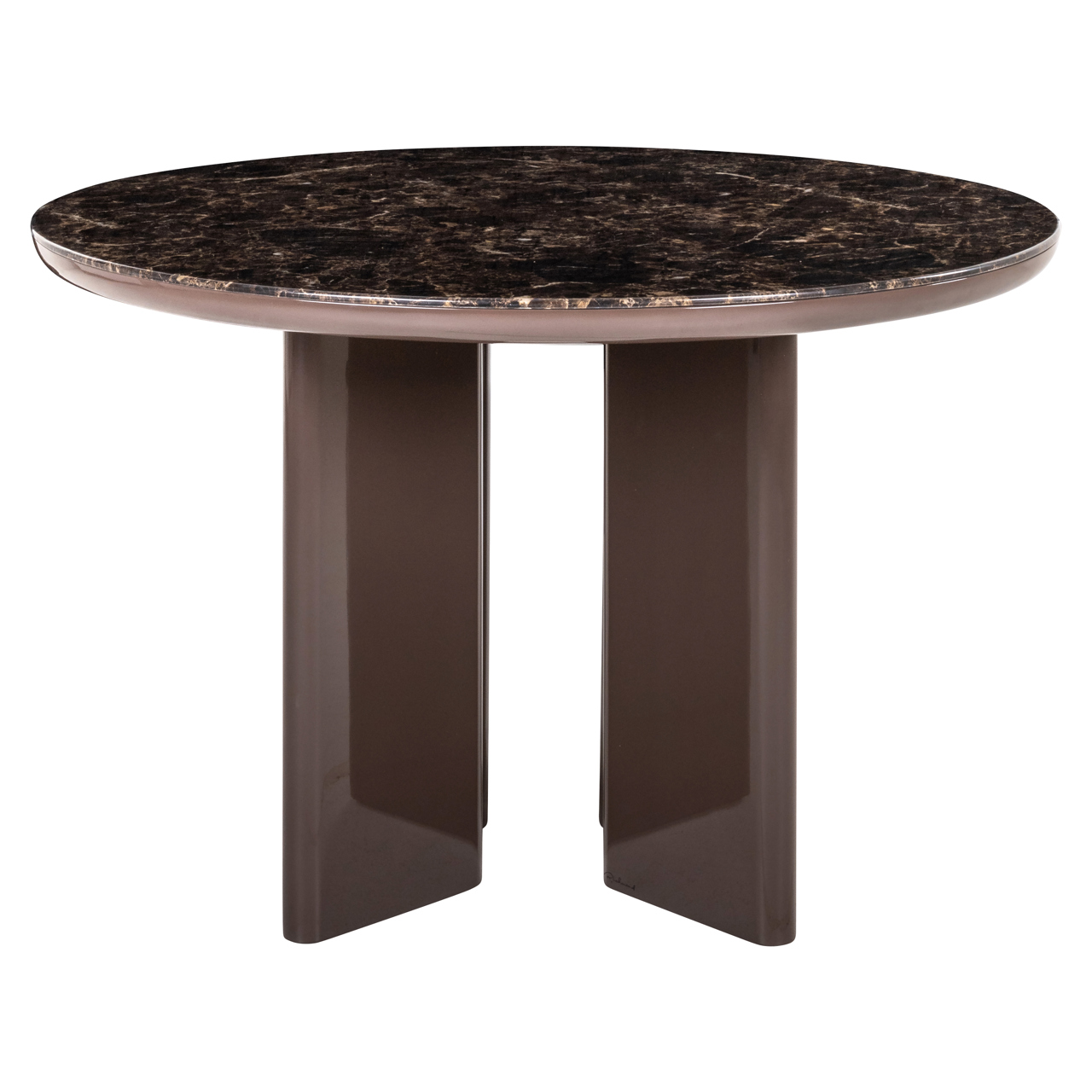 Richmond Interiors Eettafel Almundi chocolat brown 120Ø
