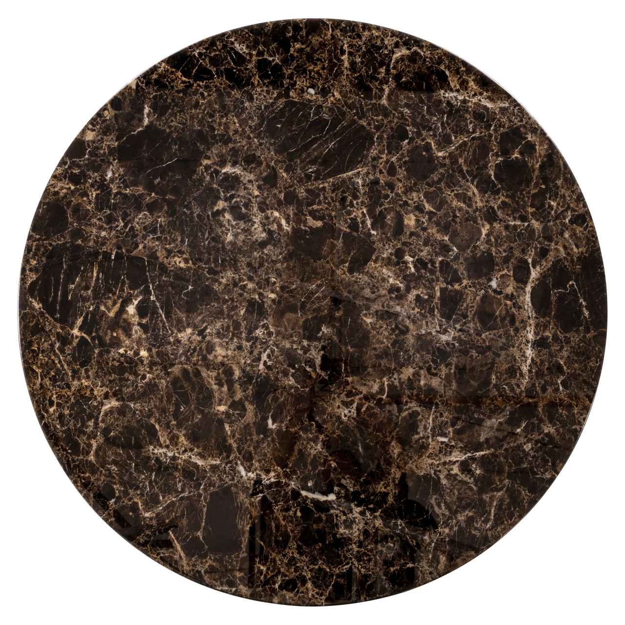 Richmond Interiors Eettafel Almundi chocolat brown 120Ø
