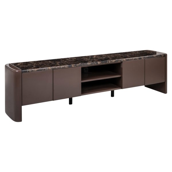 Richmond Interiors TV-meubel Almundi chocolat brown