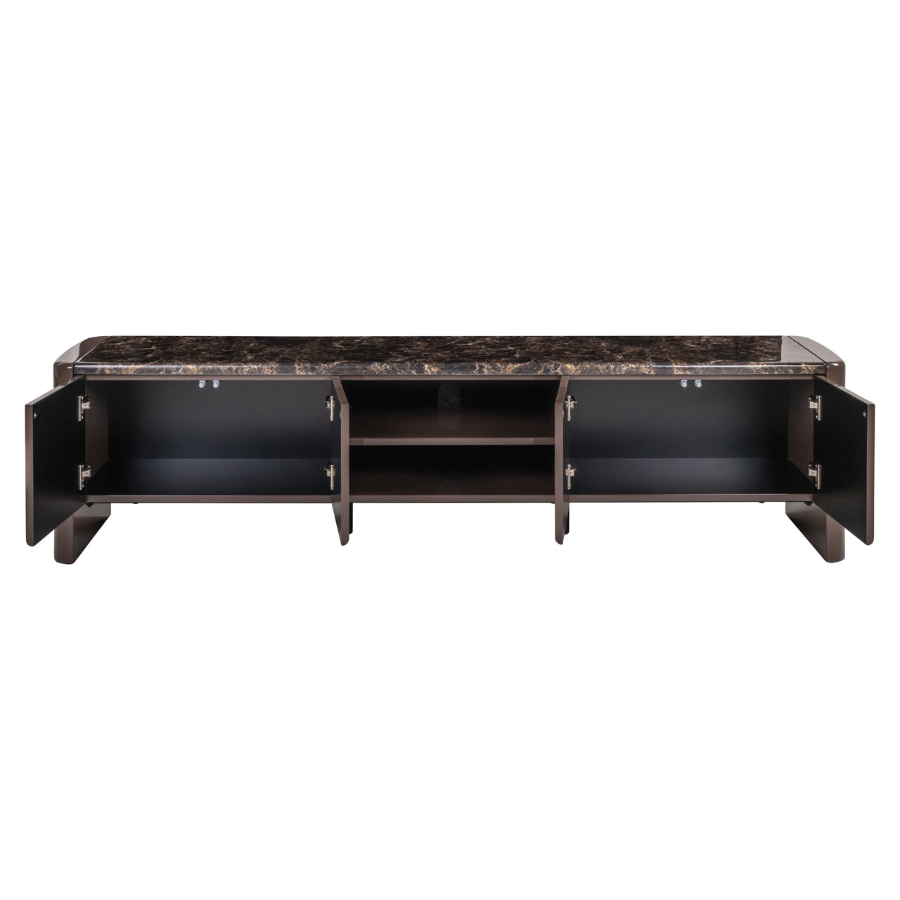 Richmond Interiors TV-meubel Almundi chocolat brown