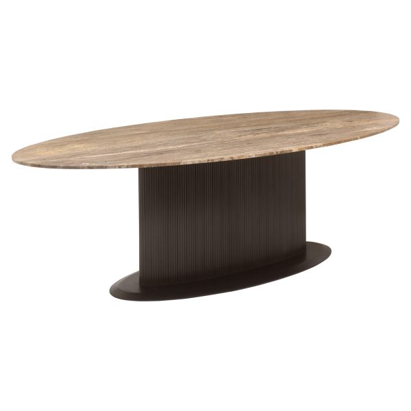Richmond Interiors Eettafel Russo ash brown oval 235