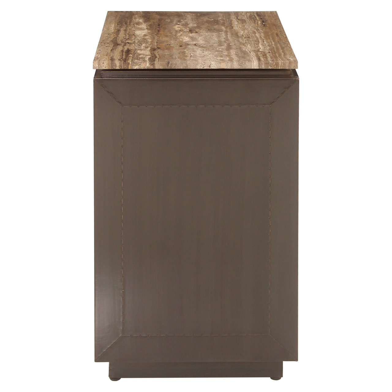 Richmond Interiors Nachtkastje Russo ash brown 3-drawers