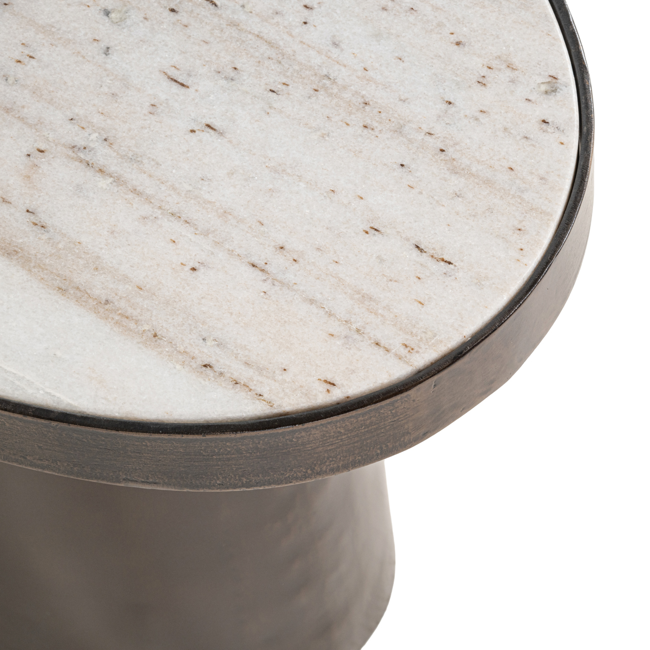 Richmond Interiors Bijzettafel Biloxi brown