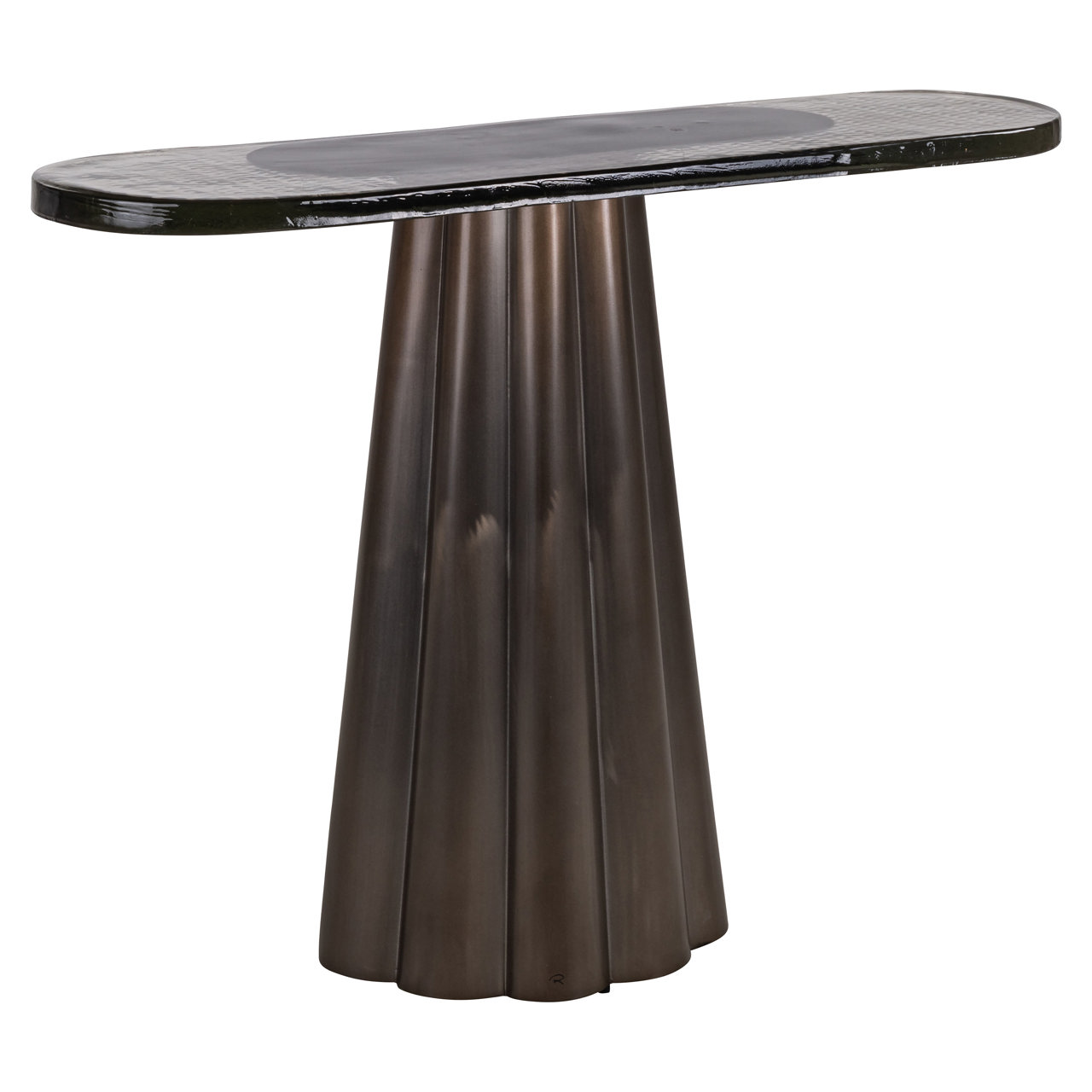Richmond Interiors Console Barwick brass antique