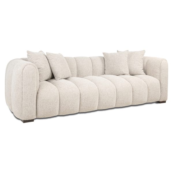 Richmond Interiors Bank Novaro natural fancy 3-seater