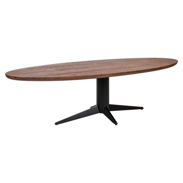 Richmond Interiors Eettafel Stafford spicebrown oval 280