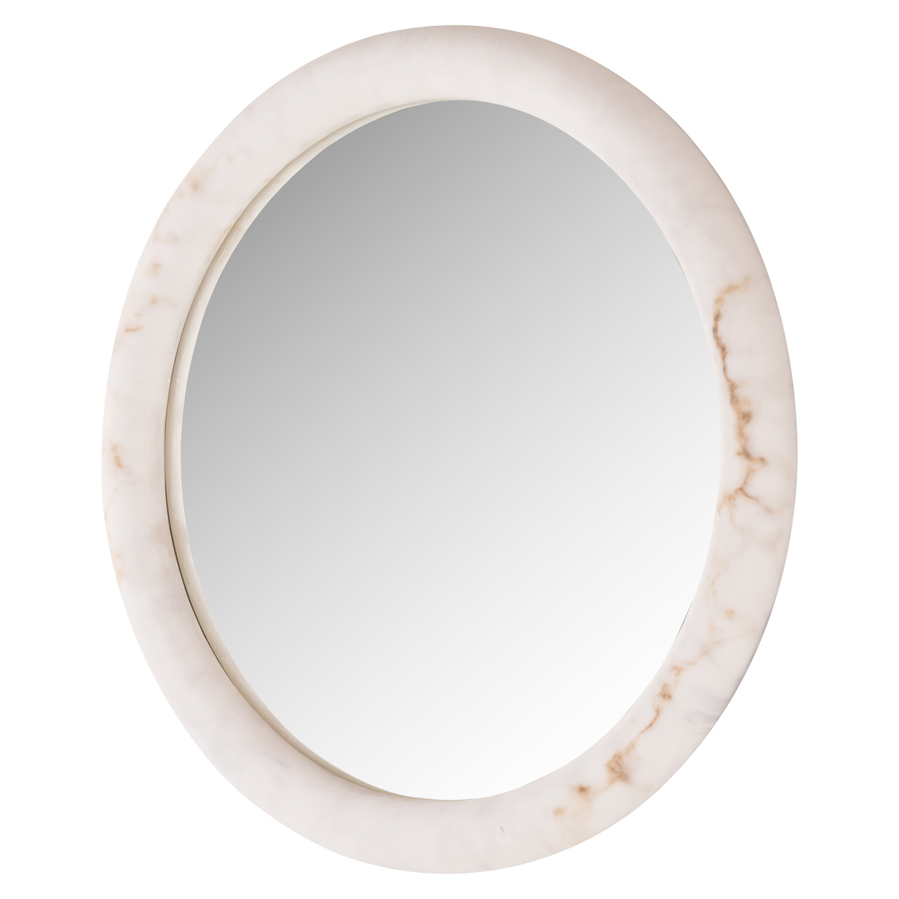 Richmond Interiors Wandlamp Oravelle white mirror 80Ø