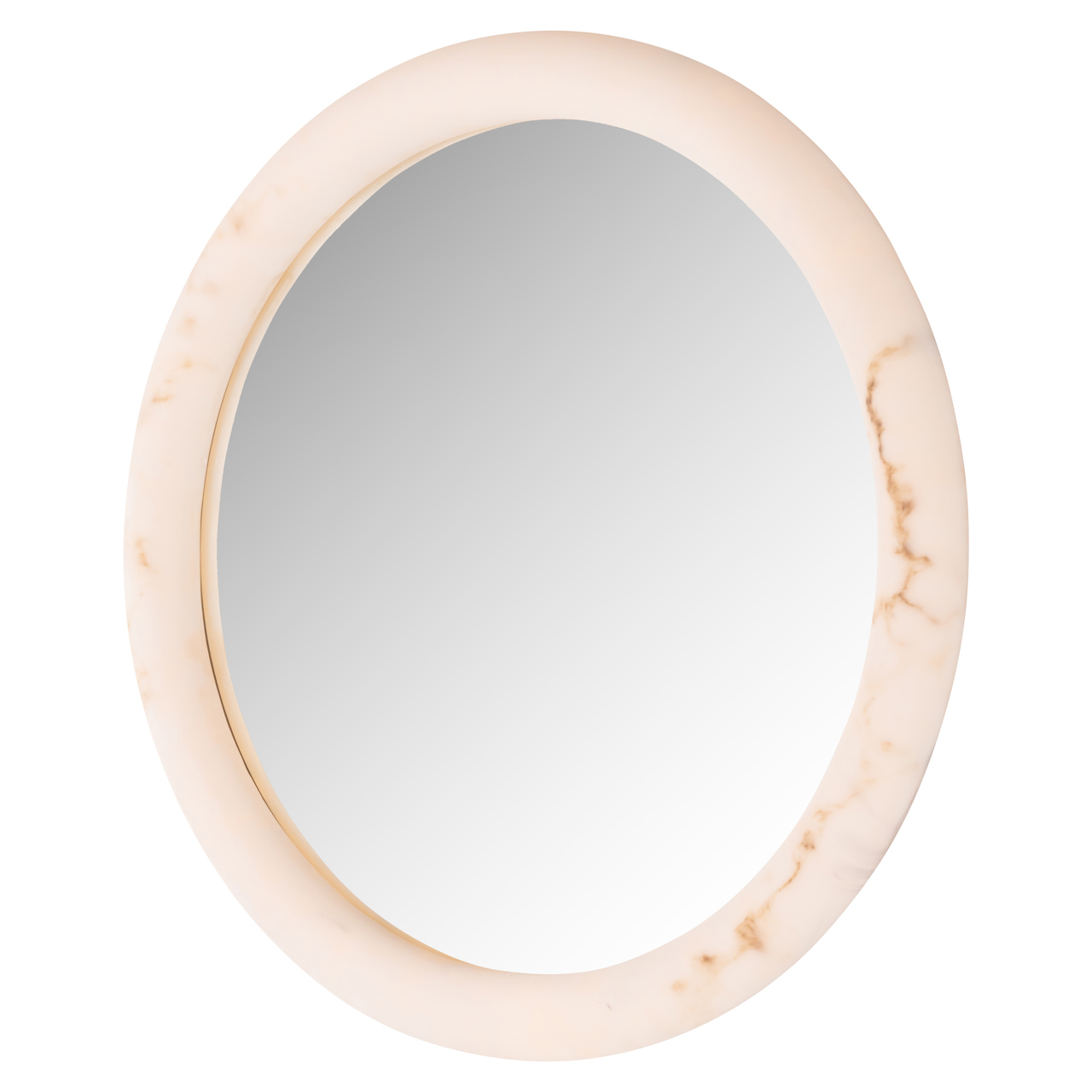 Richmond Interiors Wandlamp Oravelle white mirror 80Ø