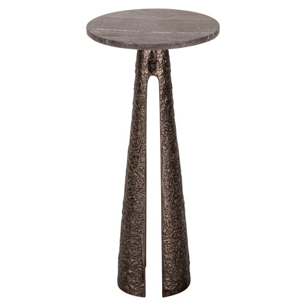 Richmond Interiors Bijzettafel Eldora bronze 30Ø