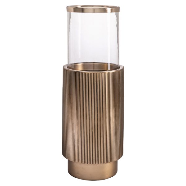 Richmond Interiors Windlicht Soreli brass antique