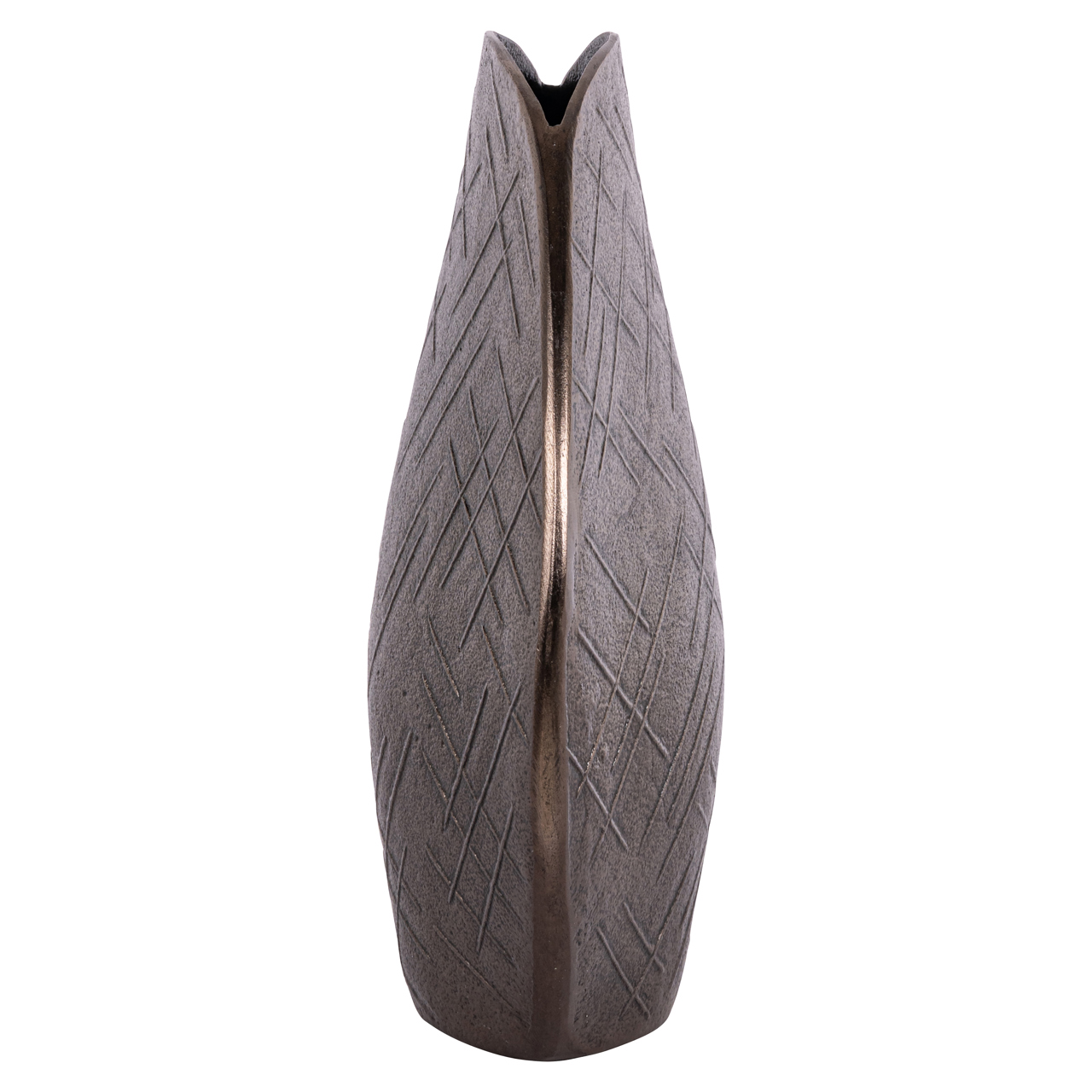 Richmond Interiors Vaas Olivra bronze L