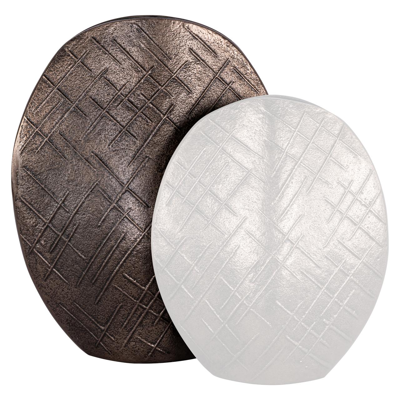 Richmond Interiors Vaas Olivra bronze L