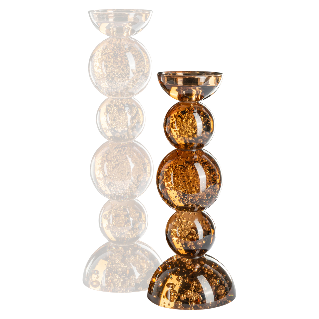 Richmond Interiors Kandelaar Jolita brown small